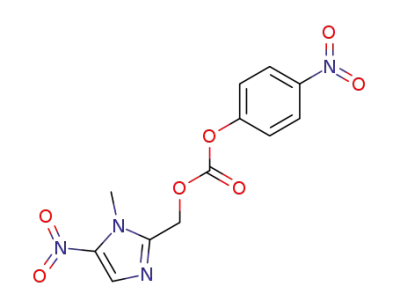 (1-methyl-5-nitro-1H-imidazol-2-yl)methyl 4-nitrophenyl carbonate