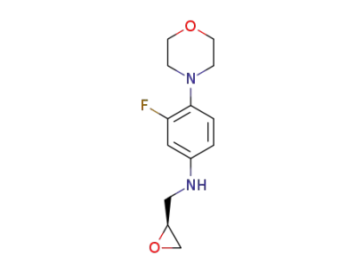 (S)-N-(2,3-epoxy-1-propyl)-3-fluoro-4-(4-morpholinyl)aniline